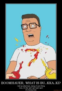 king of the hill porn demotivational poster boomhauer bukkaki hank king hill facebookview