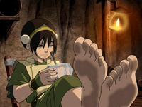 avatar the last airbender toph nude toph feet again fia art