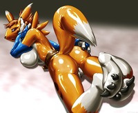 digimon porn gxte digimon kemono inukai renamon rika nonaka cosplay