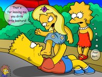 bart and lisa porn bart gets owned mastadee simpson jenny lisa maggie from simpsons