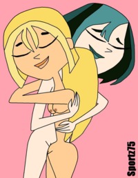 total drama island toon xxx edb bda total drama island gwen bridgette sportz breasts lindsay mrbooblover nipples titjob