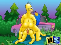 marge and edna getting plowed porn media lisa marge simpsons nude posing porn homer
