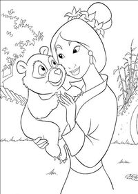 mulan and alice porn coloring pages mulan pet character pictures