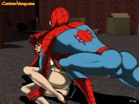 spider-man and futurama porn spiderman porn superheroes show randy hunter attachment