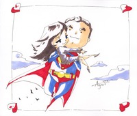 superman and supergirl fucking lois superman evilwabbit kryptongirl best morning commute