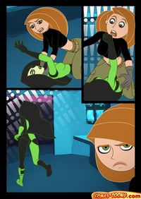 kim, shego and others in sex cartoons porn kim possible having porn mangas