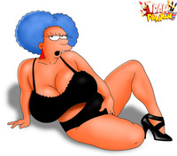 gorgeous toon bodies porn simpsons tram female toons pose fuck porn pics