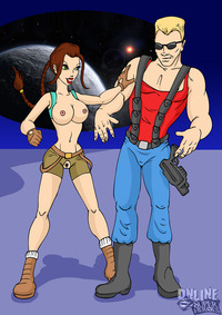 lara croft porn cartoons porn viewer reader optimized lara croft ducke newken read