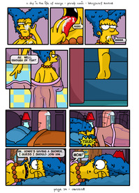 adult simpson toons hentai comics simpsons day marges life marge pussy sey toons