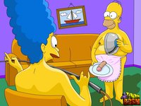 adult simpsons toons bdc ccc efeff homer simpson marge simpsons toon bdsm