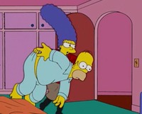 bart simpson porn simpsons margeliftshomer marge simpson having homer