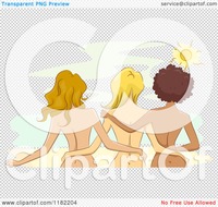 animated nude cartoons cartoon rear nude embracing diverse women beach royalty free vector clipart escort home animated pic