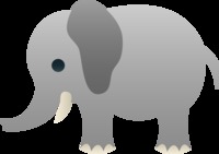 anime cartoon comic porn multisite sweetclipart elephant cute gray baby cartoon