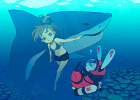 anime gallery porn data home gallery anime girls artbooks girl under water