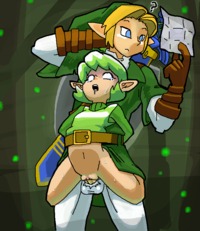 zelda porn kokiri legend zelda link ocarina time saria derogatch minus