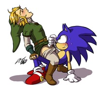 zelda porn fca legend zelda link rockgaara sonic team hedgehog crossover