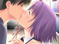 anime sex hentai pics gorgeous anime chick kissing pic