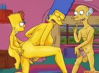 anime xxx toons cartoon simpsons bart homer