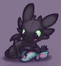 toothless dragon porn deee delish crayon chewer doll feral how train dragon plushie pokémon solo tongue toothless