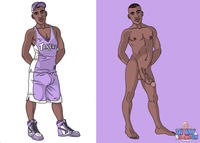 black porn toons showing off hung black twink cock twinky toons