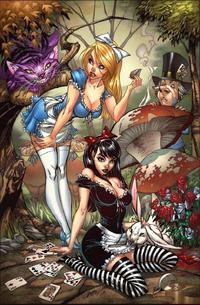 alice in wonderland porn scott campbell fairytale fantasies alice wonderland calendar photo