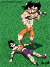 dragon ball hentai media dragonball hentai dbz gay yaoi bishonen muscle dbkai bara dragon ball