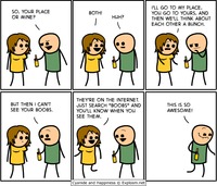 cartoon boobs pic pics comics drunk girl cyanide happiness search boobs cartoon