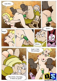 cartoon dog porn pics anime cartoon porn courage cowardly dog comic pictures