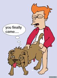 cartoon dog porn pics media original futurama dog rule