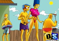 cartoon fuck comix milhouse marge simpson fuck pic