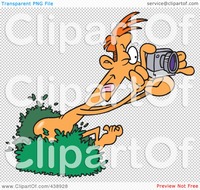 cartoon in nude royalty free clip art illustration cartoon nude man popping out bush taking pictures portfolio toonaday