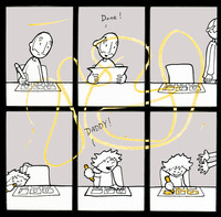 cartoon pon comics pics comics lunarbaboon kids son