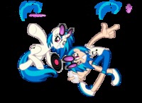 cartoon pon comics vinyl scratch pon pony human trinityinyang ifh art