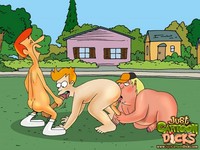 cartoon porn the dicks gay familygay