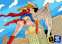 justice league porn drawn superwhores cocks catalog