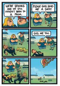 cartoon sex strips pics comics prom date god