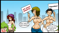 cartoon sex strips pics comics equality femen women