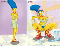 marge simpson porn theshadling corrupted marge art review page