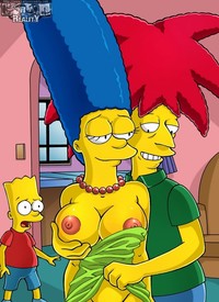 marge simpson porn rickyretardo simpsons pictures slut wife marge simpson from