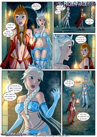 cartoons comic porn xmyrr frozen parody issue