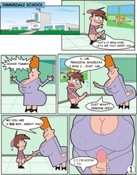 the fairly oddparents porn media original comic cosmo fairly oddparents madcrazy principal waxelplax timmy porn