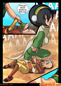 toph porn aang toph avatar hentai doujinshi katara