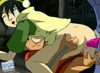 toph porn ace aang avatar last airbender toph bei fong famous toons facial