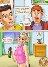 comics cartoon sex dsr seduced amanda porn comic dad sudden