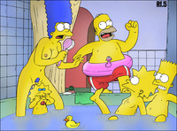 bart and lisa simpson porn bart simpson homer lisa maggie marge restless foe simpsons sora