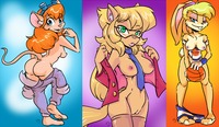 lola bunny hentai callie briggs chip dale rescue rangers gentlemanjim lola bunny looney tunes space jam swat kats crossover