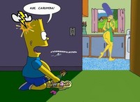 marge and bart simpson porn bart simpson cosmic marge simpsons entry