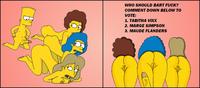 marge and bart simpson porn bart simpson jsl marge maude flanders tabitha vixx simpsons have femalecelebrity