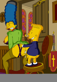 marge and bart simpson porn bart simpson christianity church marge simpsons gundam religion search results
