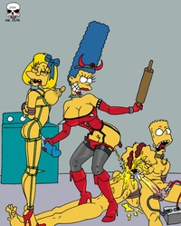 marge and bart simpson porn bart simpson lisa maggie marge fear simpsons incest xxx